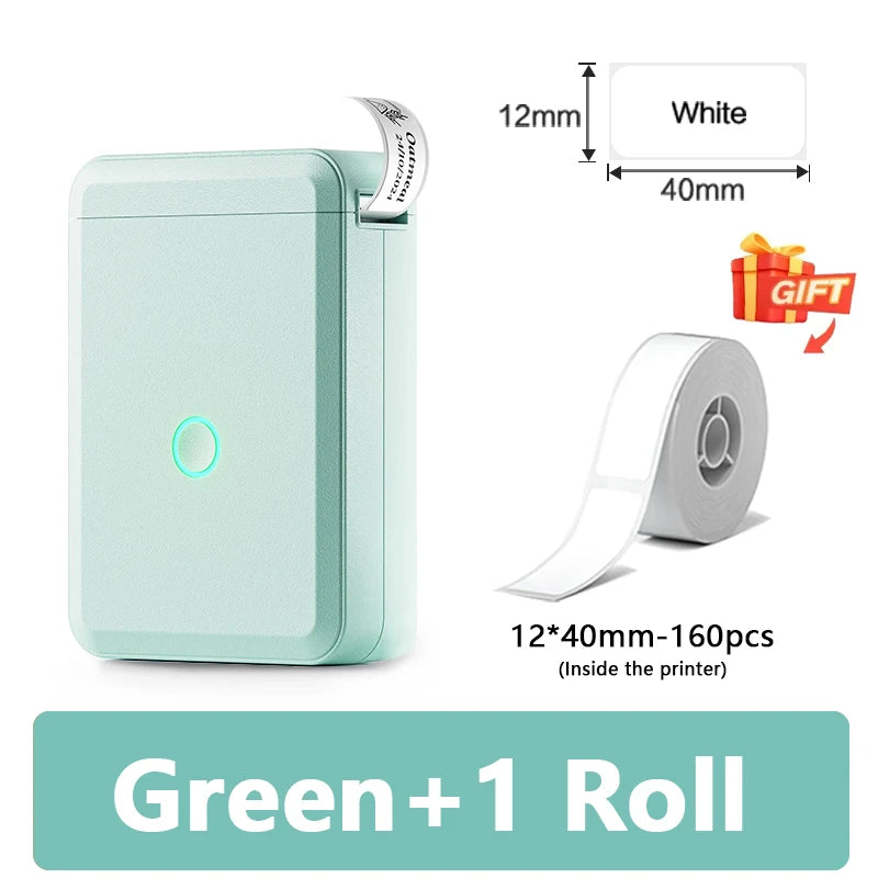Niimbot D110 Wireless Mini Portable Printer Smart Label Printer Mobile Phone For Thermal Adhesive Sticker Labeling Maker Machine