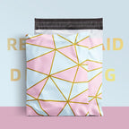 Poly Mailer 10PCS Cute Courier 10x13inch Pattern Shipping Bag Small Business Supplies Printed Grey Mailing Package Shopper Bags