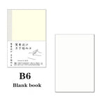Fromthenon Journal Notebook Refill Planner Inserts Blank Grid Line Paper A5A6B6 Diary Book Inner Page School Office Stationery