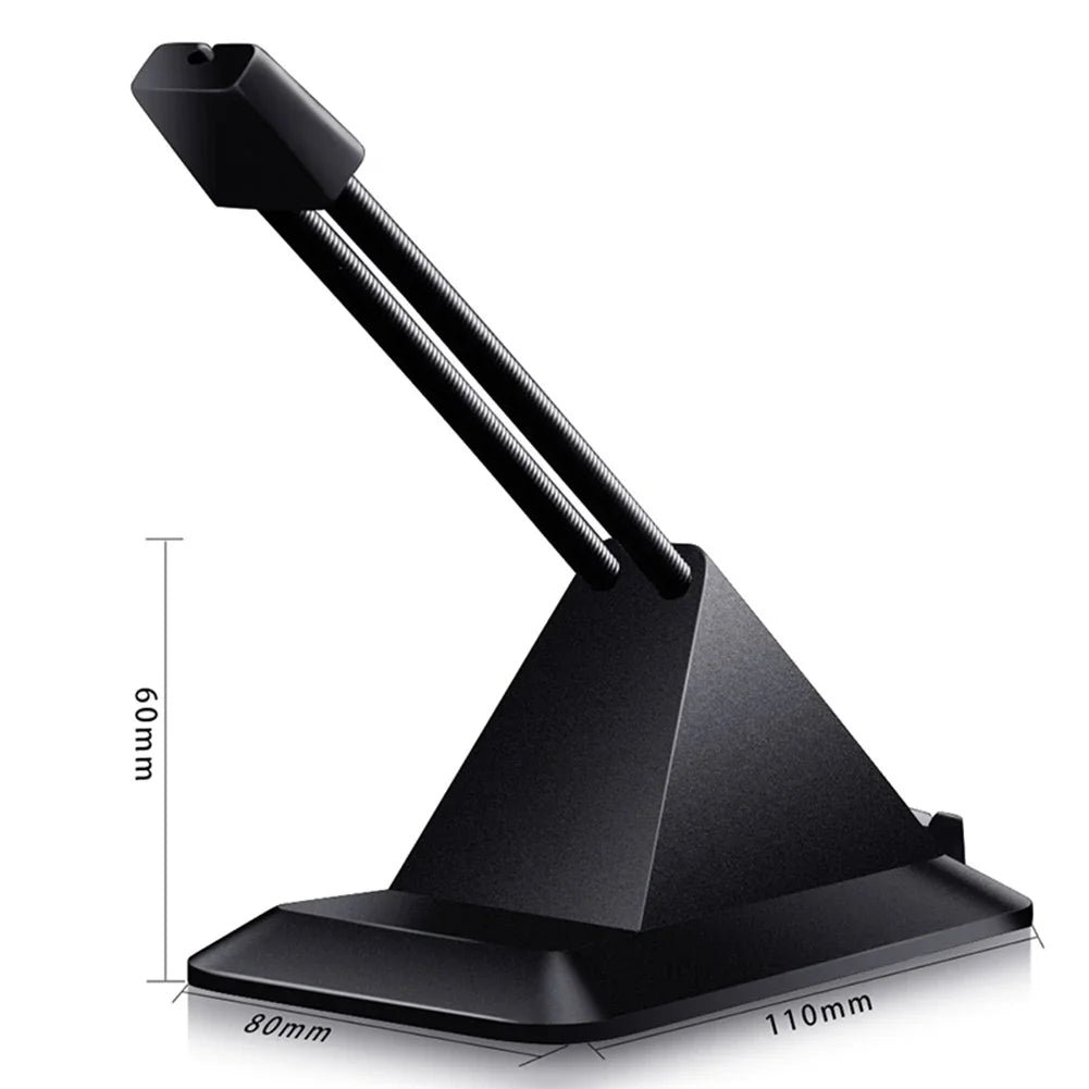 Mouse Cable Holder Computer PC Mouse Bungee Cord Clip Wire Line Organizer Management Gaming Flexible Wired Mice Fixed Holder