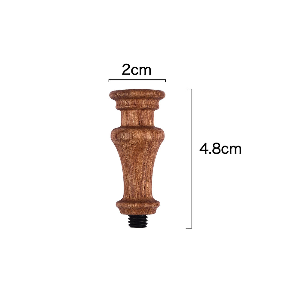 Quality Wood Handle Wax Seal Stamp Accessories Portable Mini Diy Seal Tool Retro Pearwood Walnut Handles Post Gifts Decorative