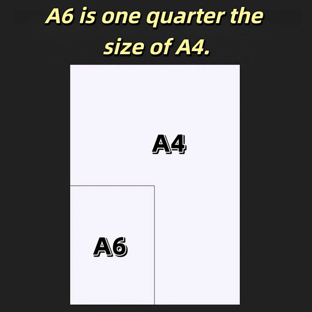 A6 Copy Paper Small Size Printing Paper 500 A Pack