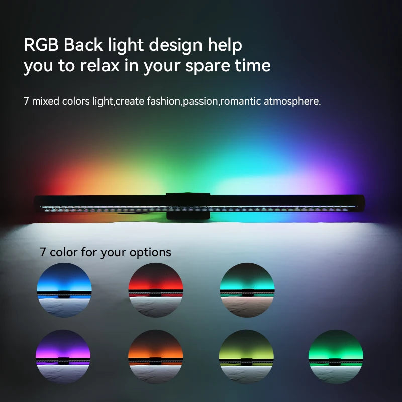 Led Monitor Light Bar Computer Lamps Reading Light Screen Hanging Desk Light Stepless Dimming Monitor For Bedroom Study Room