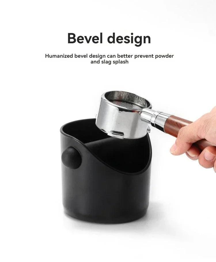 Coffee Grounds Waste Bucket Knock Box For Espresso Machine Handle Coffee Dregs Container Powder Recycling Bin Home Cafe Barista