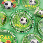 Soccer Party Disposable Tableware Paper Plates Cups Napkins Tablecloth Kids Boys Football Birthday Party Decoration Supplies