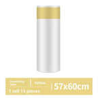 Drawstring Trash Bags Kitchen Waste Disposable Garbage Can Liners Strong Home Office Assorted Sizes Clear