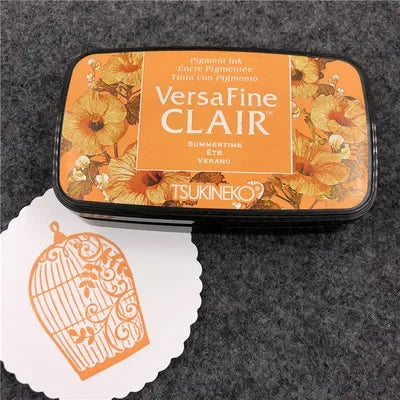 Quick Dry Detail Ink Pad DIY Making Greeting Cards Smearing Stamps Tsukineko VersaFine CLAIR