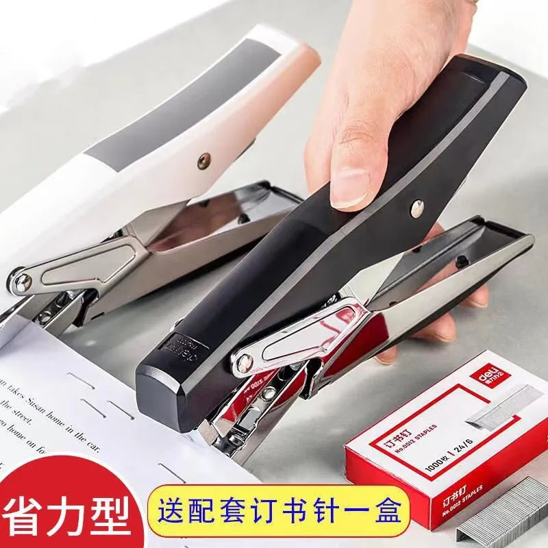 Stapler with 1000 Staples-Plier Stapler Save 60% Power,Good for Stapling at Home School or Warehouse