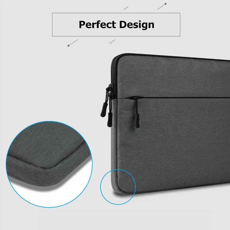 Waterproof Laptop Bag Sleeve 11 12 13 14 15 15.6 16 Inch Case For MacBook Air Pro Xiaomi HP Dell Acer Notebook Computer Case
