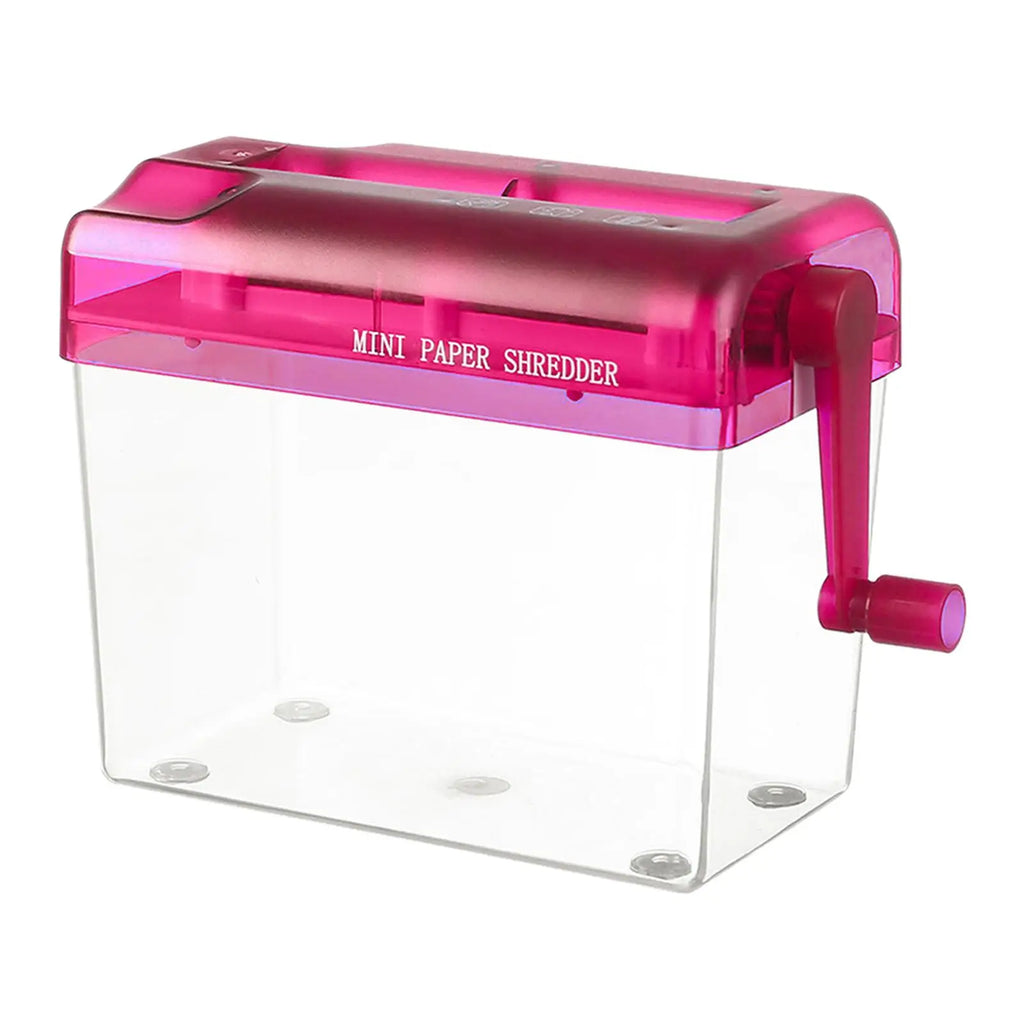 Manual Paper Shredder Mini Professional Paper Cutting Tool Manual Shredder
