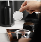 MHW-3BOMBER Titanium Coating Espresso Puck Screen 51/53/58.5mm Reusable Metal Filter 0.8mm Thickness Lower Shower Screen