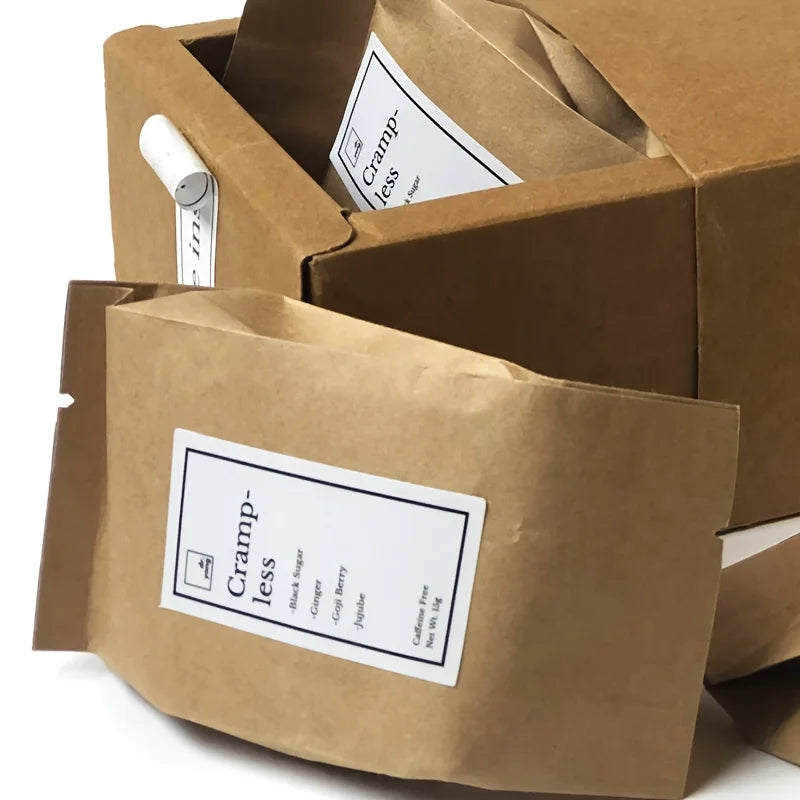 50x80mm Oil Proof Scratch Resistant Thermal Labels 100 Sheets Compatible PM220 Maker for Shipping Barcode Price Name & Mailing