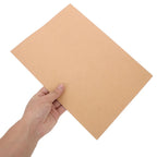 50Pcs Kraft Paper Cardstock Thick Sheets DIY Craft Scrapbooking Invitations Card Making Projects Art Supplies Craft Cardboard