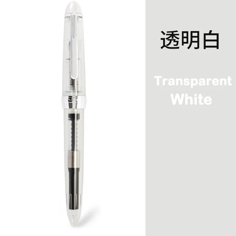 JINHAO 992 Fountain Pen Silver Clip 12 Colors Writing Pens Luxury Quality Student Business Office School Supplies Stationery