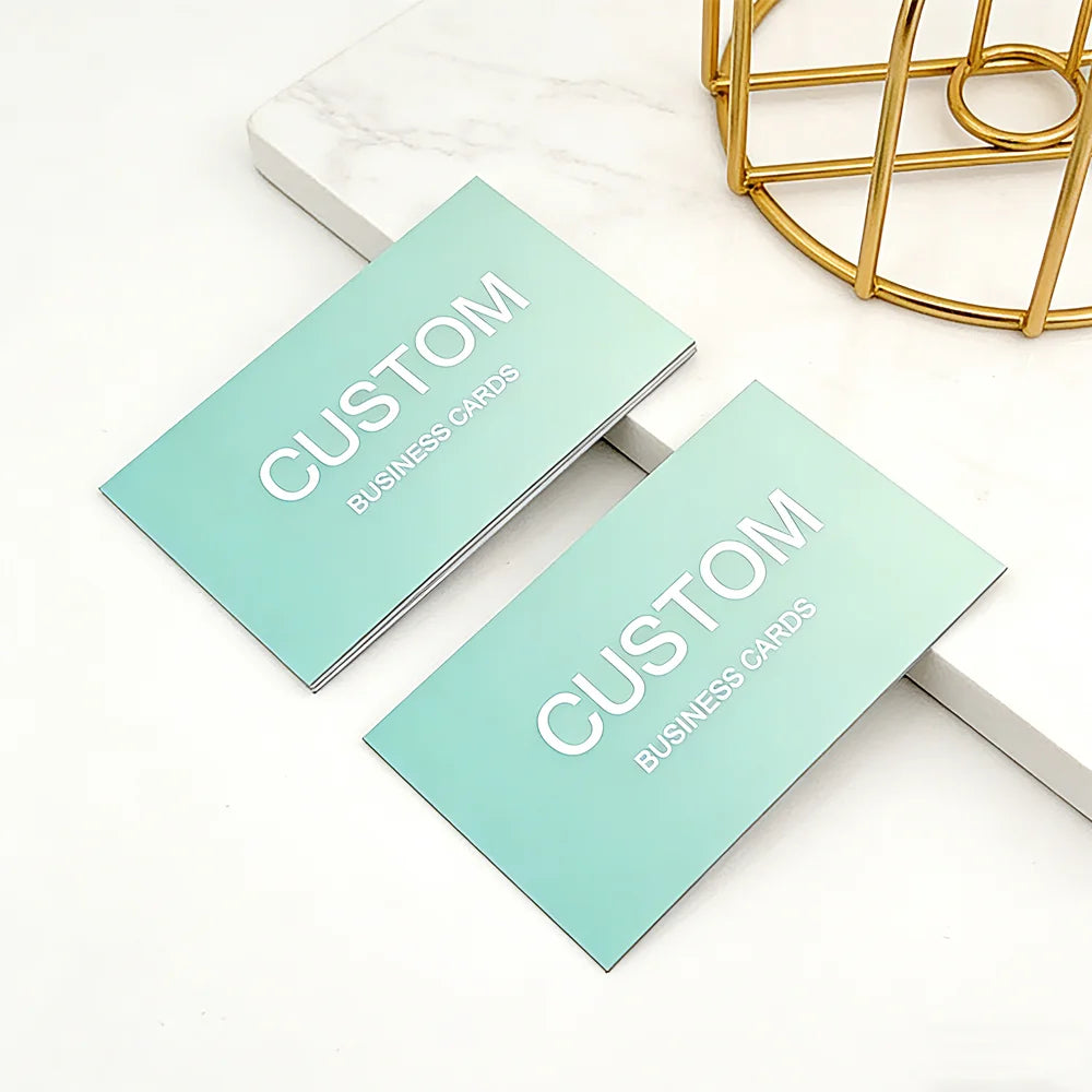 200pcs, Custom Business Cards/Cards, Desktop Business Cards, Thank You Cards, Waterproof Surface