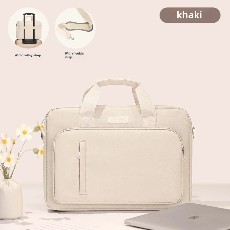 Laptop Bag Case 13.3 14 15.6 17.3 Inch Waterproof Notebook Bag for Macbook Air Pro 13 15 Computer Shoulder Handbag Briefcase Bag