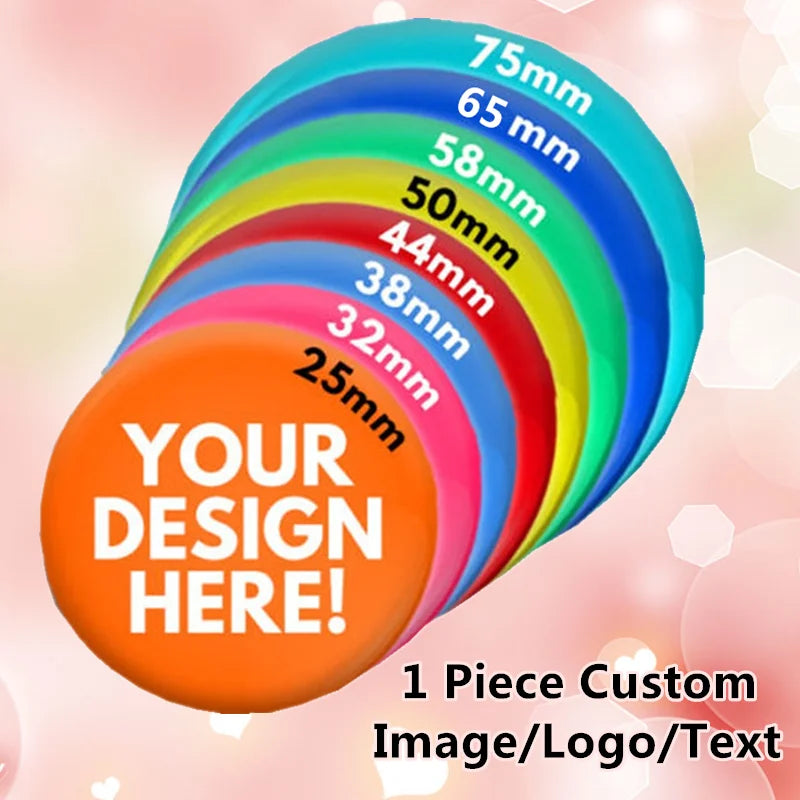 Custom Tinplate Enamel Pins Personalized Creativity Pictures Text Logo Metal Lapel Brooches Jewelry Badges Gifts Wholesale