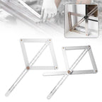 Aluminum Alloy Angle Protractor,Corner Angle Measuring Finder Tool,Protractor Angle Finder Woodworking Measuring Tool