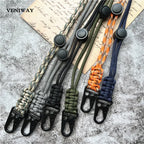 Lanyard Heavy Metal Keyring Adjustable Keychain Handmade Credential Holder Mobile Phone Hanging Neck Strap Anti-lost Key Chain
