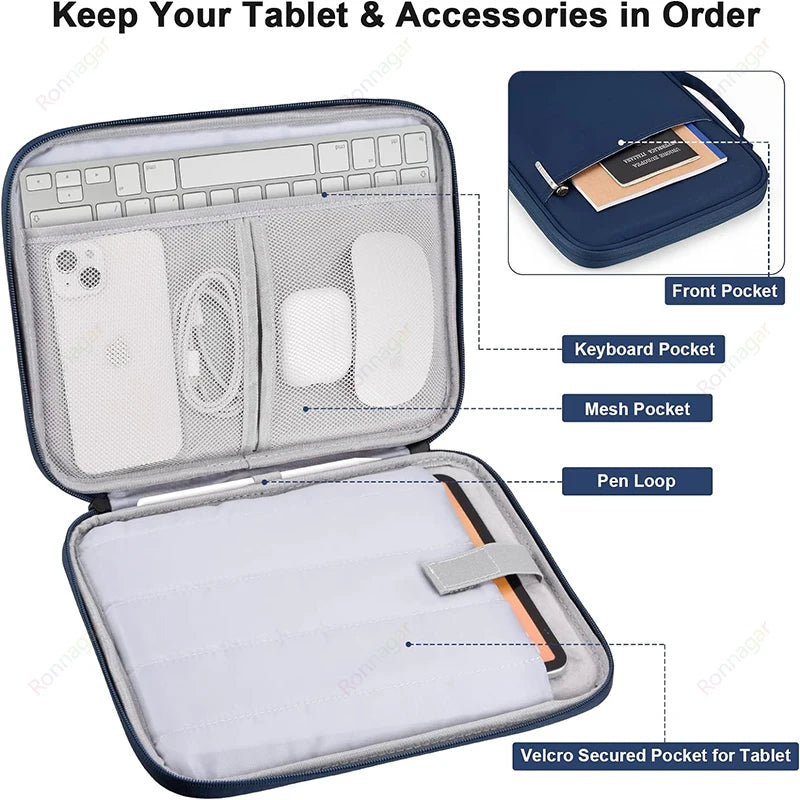 Laptop Sleeve Bag Compatible with MacBook Air/Pro 13-13.6-15 inch 2026 MacBook Neo A18Pro MacBook Pro14 MacBook Air M4 M3 M1 M2