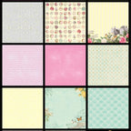 8cun Thick Background Paper Cardstock Paper DIY Scrapbook Holiday Greeting Card Handmade Ledger Scrapping Decoration Paper