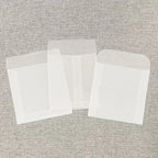 50pcs/lot Translucent Mini Envelope Jewelry Storage Bag for Card Earring Necklace Gift Packaging Bags Wedding Wedding Envelopes