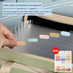 Portable Expanding File A4 Document Bag 13-layers Accordion File Organizer Paper Holder Oxford Fabric Paper Storage A4 File Bag