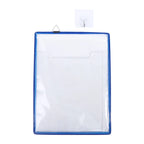 Wall Hanging A4 Receipt Organizer Waterproof Water Resist Document Storage Bag PVC Transparent File Folder for Classroom Office