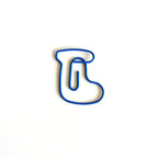 50/30pcs Christmas Tree Metal Material Bell Elk Shape Paper Clips Funny Kawaii Bookmark Office School Stationery Marking Clips