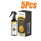 Beeswax Wood Polishing Spray Furniture Scratch Repair Floor Seasoning Wax   Restores Shine Waterproof Removes Wax Dirt Eco-Frien