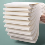 40/100 Sheets Blank Draft Paper Grids/Blank Beige Eye Protection Calculation Paper A4/B5 Notebook Study Painting Supplies