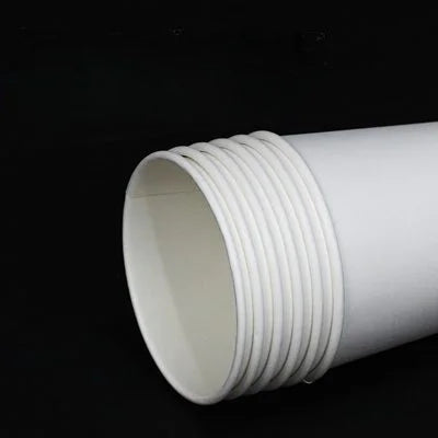 50pcs/pack Kraft Paper Bubble Tea Cup Double-layer Heat-insulating Paper Cup Disposable Thick Hollow Coffee Cup Accept Customize