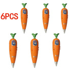 1/3/6pcs Zootopia Carrot Voice Recorder Pen Cartoon Kids Ballpoint Pen That Can Be Recorded Creative Multi Functional Pens Gift