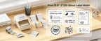 Niimbot 200dpiB21 300dpi B21PRO Label Maker Tag Price Portable Thermal Label Printer with White Photo Labels for Bakery/Business