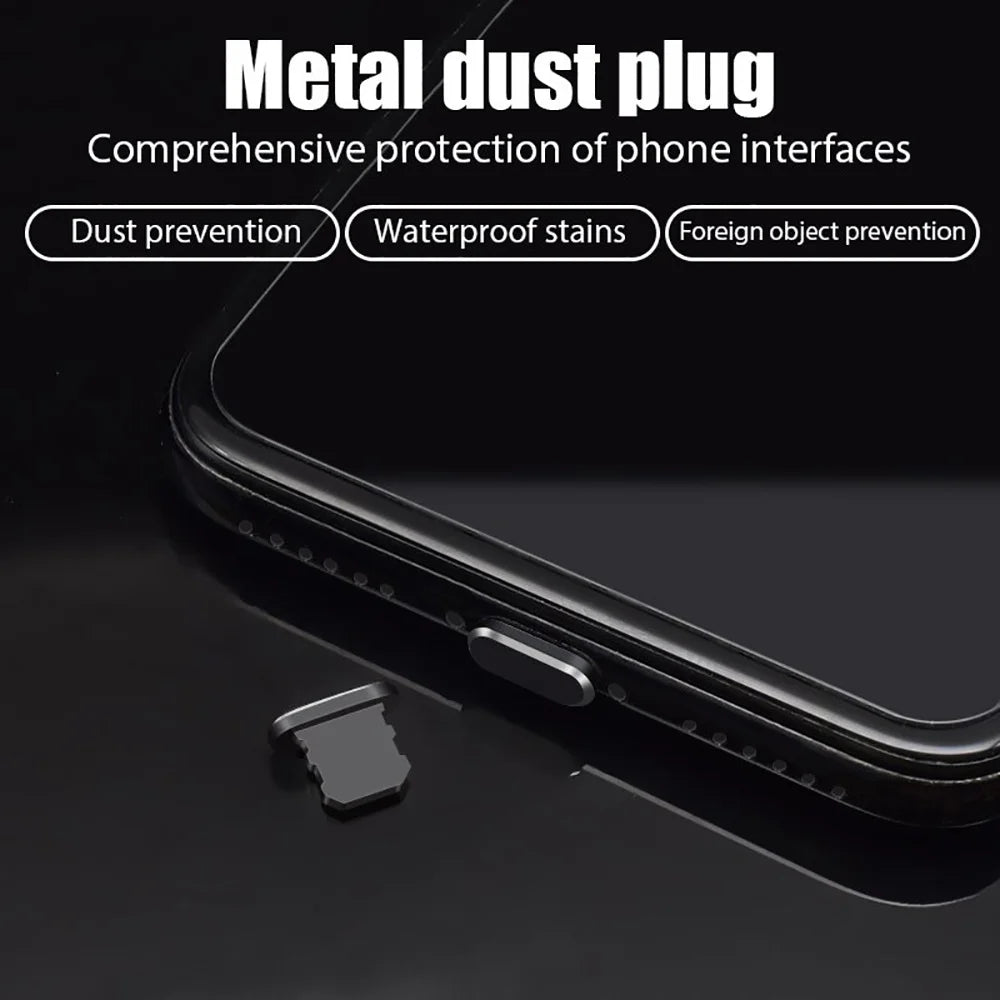 Mobile Phone Charging Port Type C Dust Plug for iPhone 16 15 14 Pro Max Cleaner Kit Computer Keyboard Cleaner Tool Clean Brush