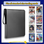 Professional Moisture-Proof Card Album | 900 Grids Double-Sided Pages with Portable Zipper Design