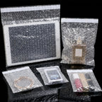 Transparent Bubble Mailers Self-sealing Plastic Shockproof Shipping Bag Self-adhesive Bubble Foam Packing Bags Cushioning Bag