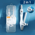 Metal Zinc Alloy Compasses Set,2B Pencil,Drawing Gauge,Removable Pencil,With Sharpener,Student Products 2218