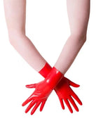 Sexy Long Short Latex Glove for Women Punk Gloves Sexy Hip-pop Jazz Outfit Mittens Culb Wear Cosplay Costumes Accessories