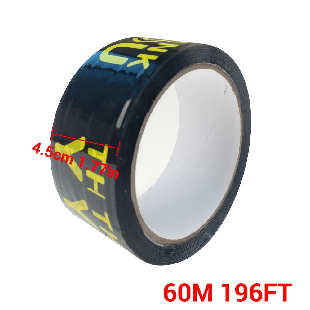 Colorful Smiley Face Thanks Printing Decorative Packaging Tape Express Sealing Gift Packaging Shipping and Packaging
