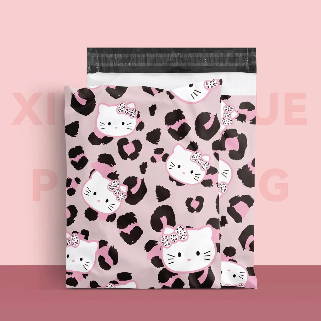 100PCS Poly Mailer Adhesive Envelope Courier Print Bag DIY Lady Panties Dress T-shirt Wedding Xmas Gift Box Packaging Pouches