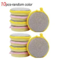 Heavy Duty Scrub Sponges, Double Sided Dish Washing Sponges, Absorbent Kitchen Cleaning Sponges For Pots, Pans, Stove Tops, Sinks, Ovens, Grill And Multi-Surface Household Stain Cleaning