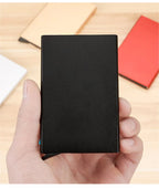 Anti Rfid Blocking Protected Magic Men ID Credit Card Holder Wallet Men Women Metal Business Bank CreditCard Cardholder Case