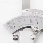 Universal Bevel Protractor 0-320° Precision Angle Finder Stainless Steel Vernier Scale for Woodworking Metalworking Machining