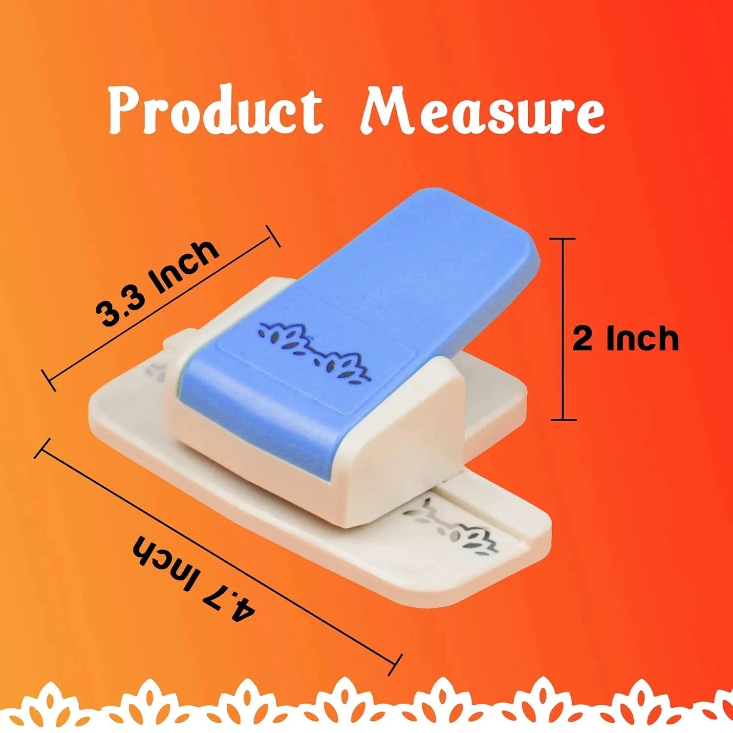 Punches Decorative Lace Edges Scroll Punch Embossing For Scrapbook Cards Easy To Operate DIY Handcraft Tool