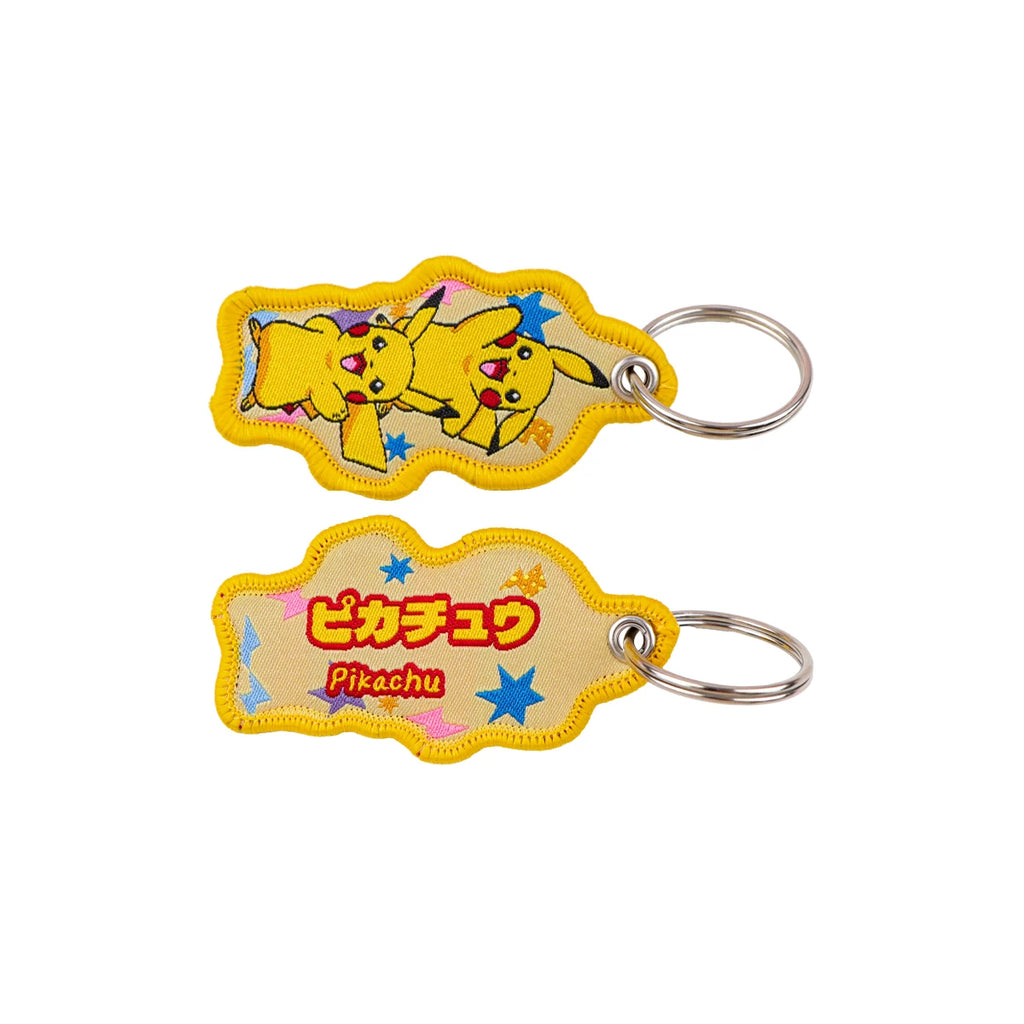 Kawaii Japanese Elf Anime Embroidery Key Fobs Key Tag Motorcycles Cars Backpack Chaveiro Keychain Fashion Keyring Friends Gifts