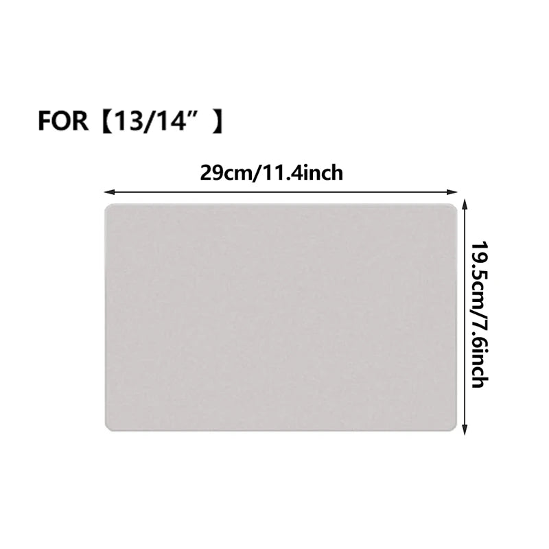 Microfiber Dustproof Cleaning Cloth Notebook Keyboard Protection Cover Laptop Screen Cleaning Cloth For MacBook 13/14/15/16 Inch