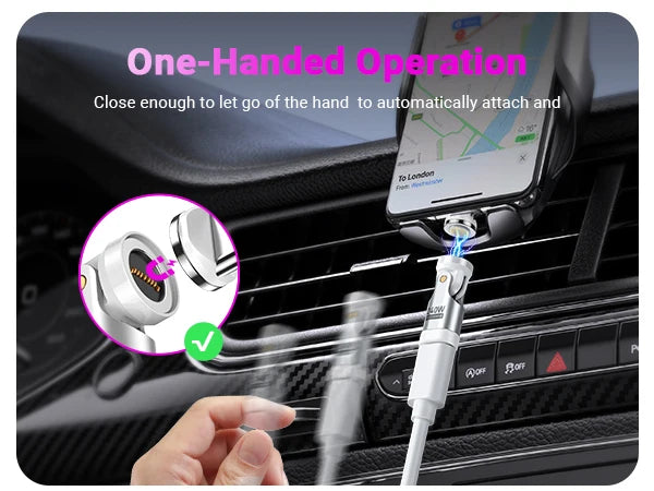 AUFU 3Pcs 9Pin Magnetic Type C Adapter 240W Fast Charging USB C To Type C Adapter OTG Connector For Samsung Xiaomi Lenovo Laptop