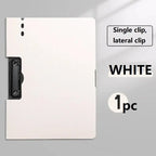 1PC A4 File Folder with Cover - Document Organizer Clipboard for Business & School, Office Stationery Supplies, Paper Holder