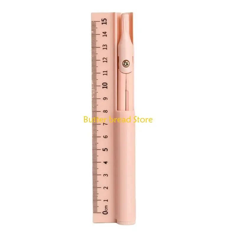 W89C Multifunction 3 in 1 Ruler Dawing Ruler Tool School Geometry Tool For Student Measuring and Drawing